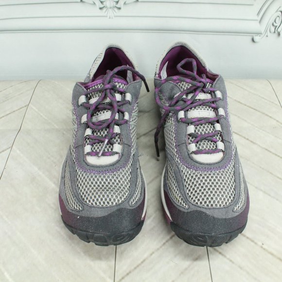 Merrell Pace Glove Dark Shadow Gray Suede Lace Up Running Sneakers Shoes Size 9 - Picture 5 of 9